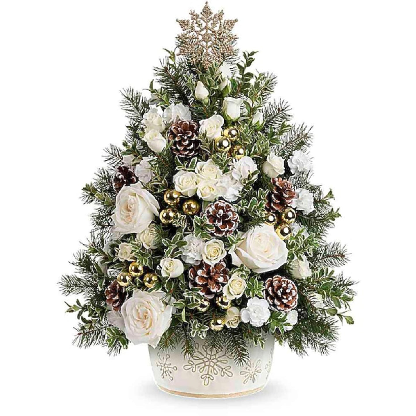 Teleflora's Snowy Oasis Tree