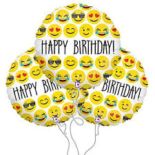 Send Three Mixed Mylar Birthday Balloons image 0