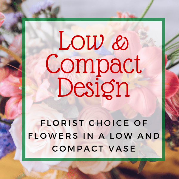 Low & Compact Design Vase - Deluxe image