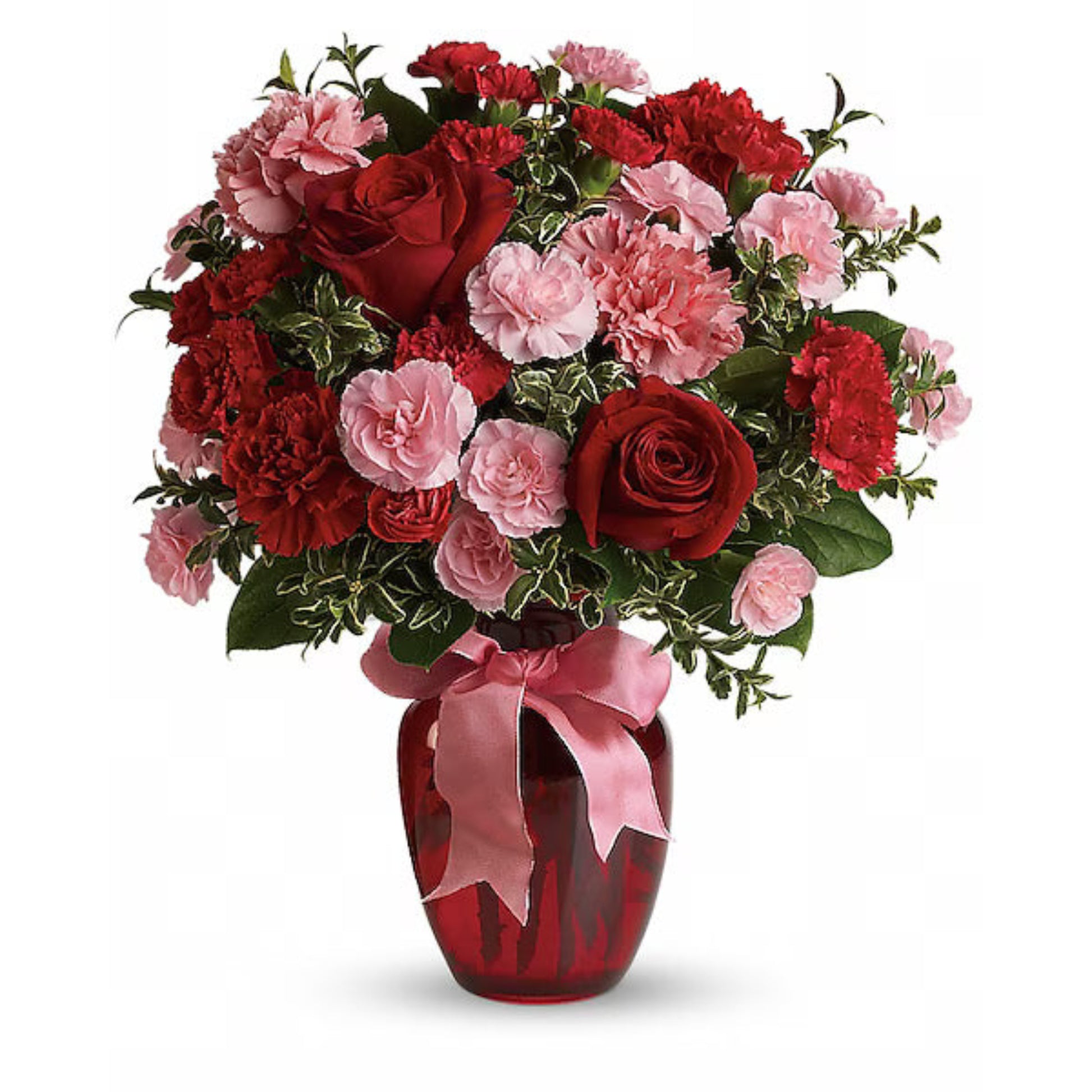 Dance with Me Bouquet with Red Roses