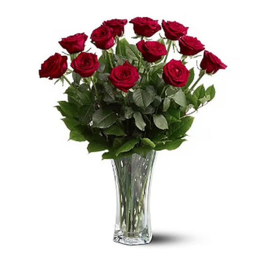 A Dozen Premium Red Roses