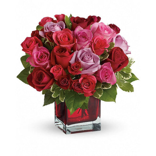 Madly in Love Bouquet with Red Roses by Teleflora