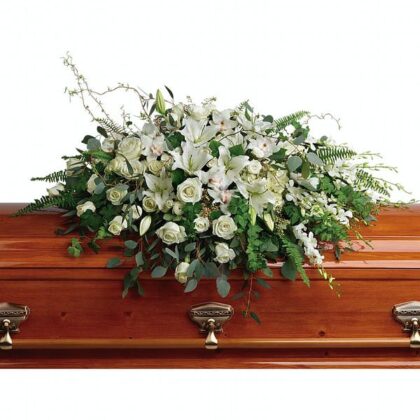 Beautiful Meadows Casket Cover