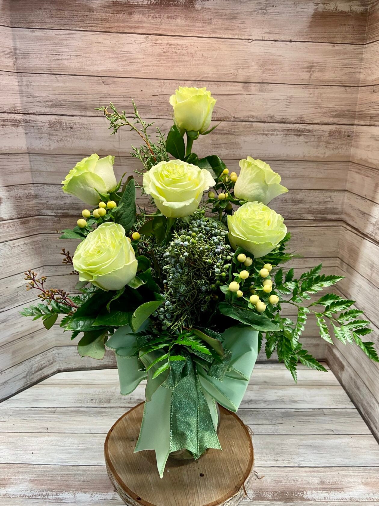 Winter Emerald Elegance