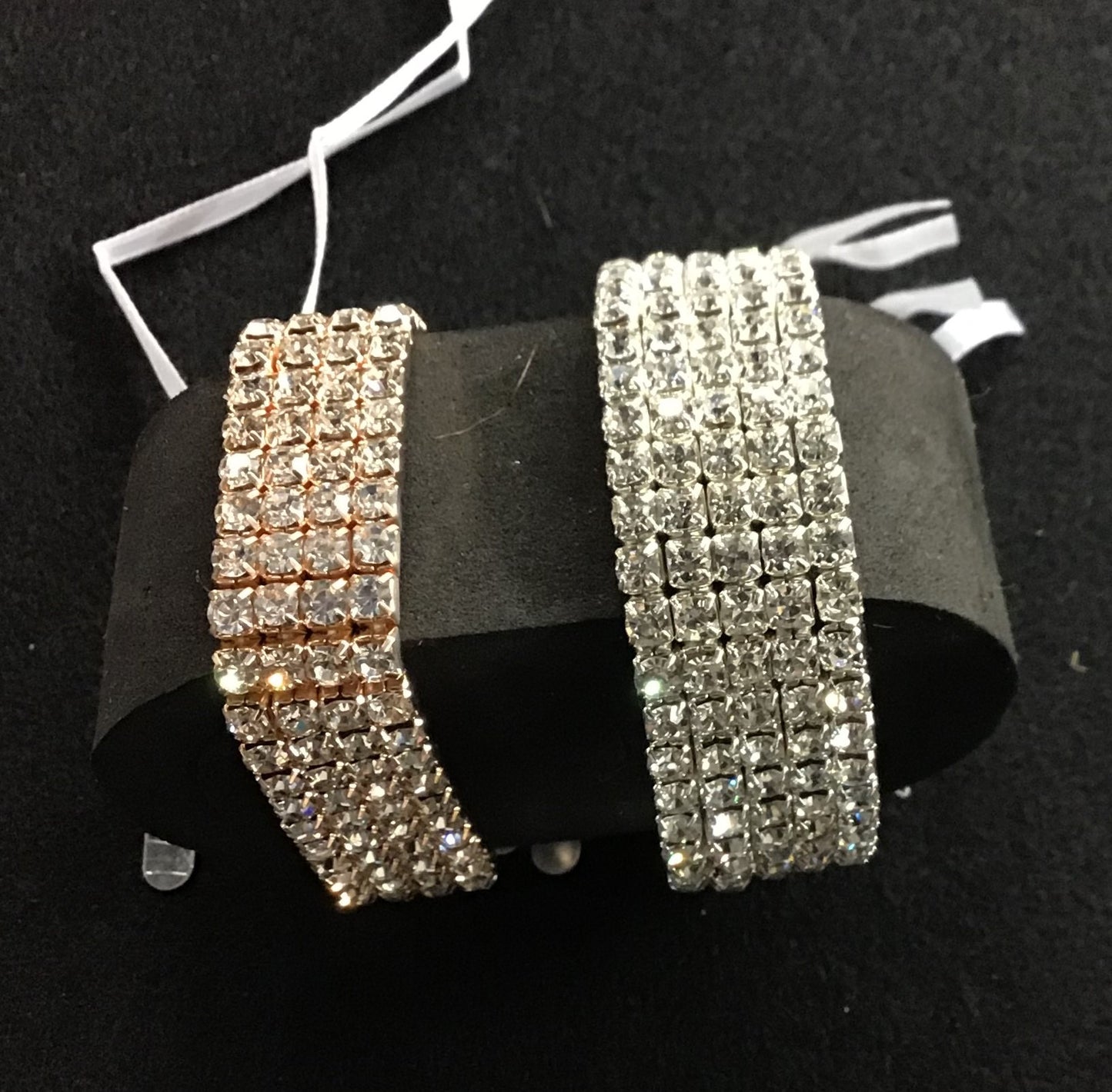 Add a Thick Rhinestone Bracelet To Corsage image 0