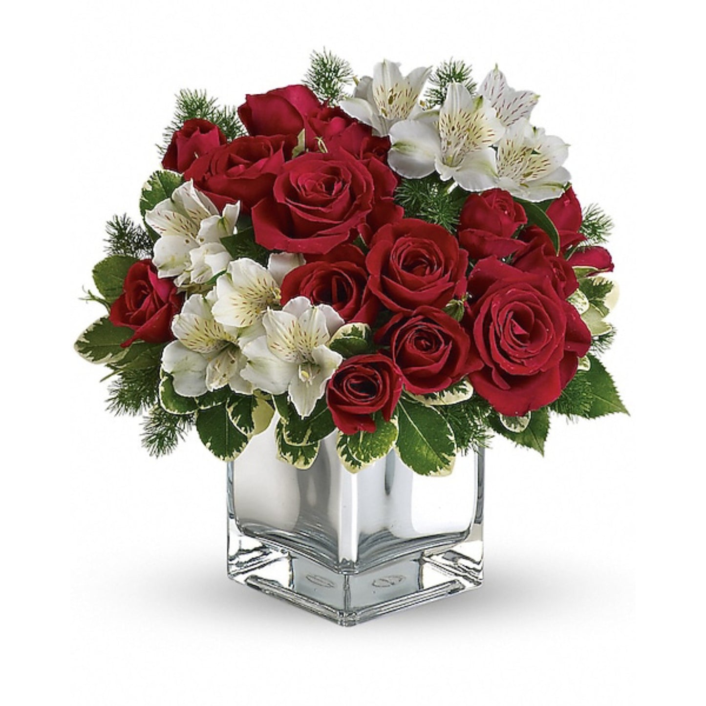 Teleflora's Christmas Blush Bouquet