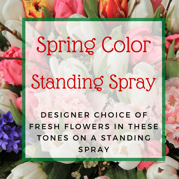 Spring Color Standing Spray - Standard image