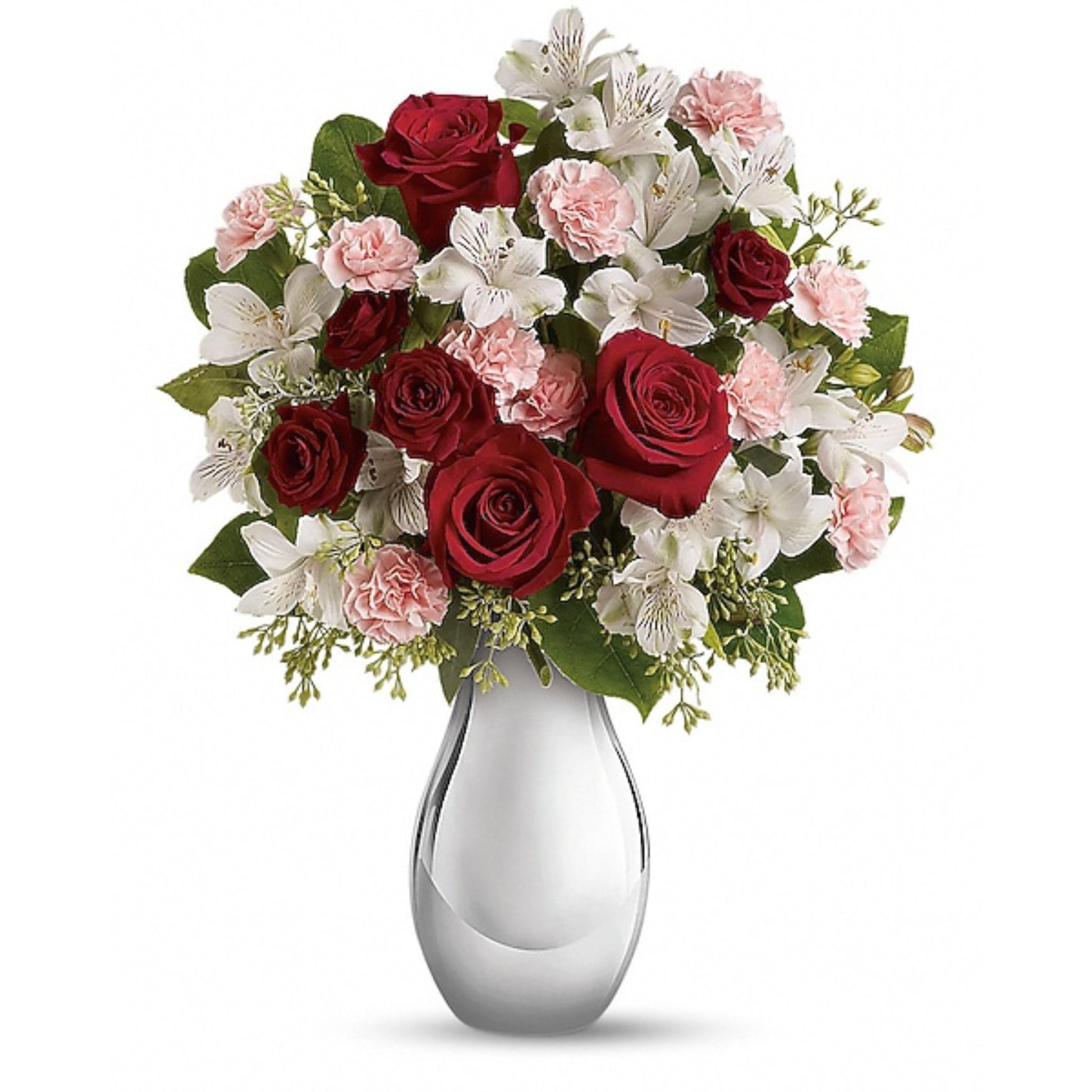 Teleflora Roses Teleflora's Crazy for You Bouquet with Red Roses – Florals by Steen