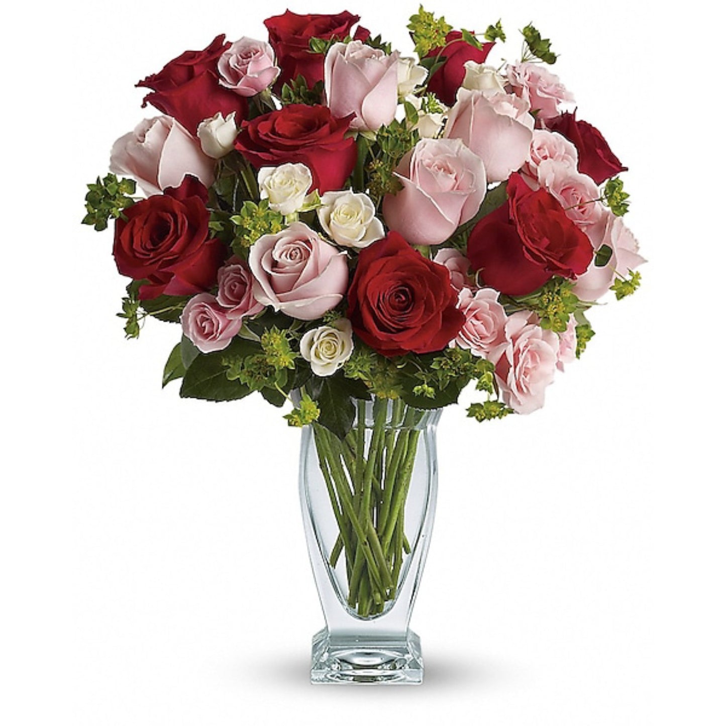 Cupid's Creation with Red Roses by Teleflora