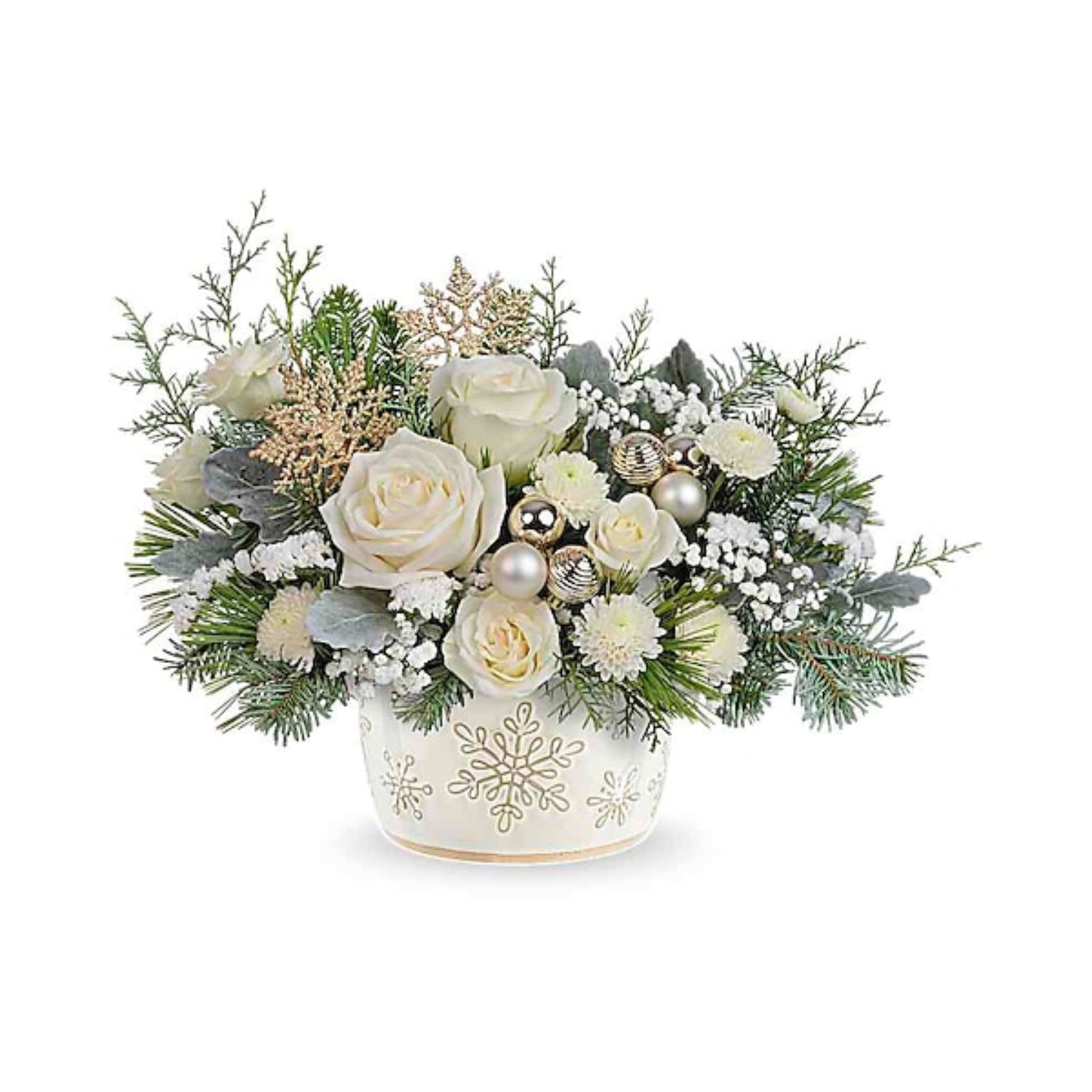 Teleflora's Starry Snowflakes Bouquet