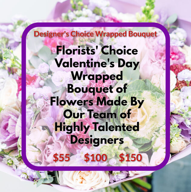 'Online Sale' Deal of The Day Wrapped Bouquet